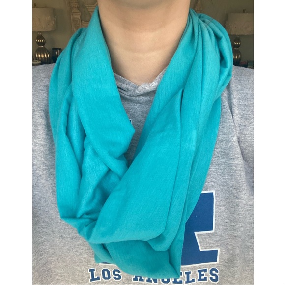 Accessories - FREE W PURCHASE Turquoise Scarf